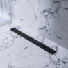 Odwodnienie prysznicowe Bravat Black Glass Steel Drain 700mm czarne