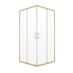 Kabina prysznicowa złota...