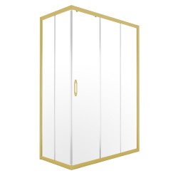 Kabina prysznicowa złota...