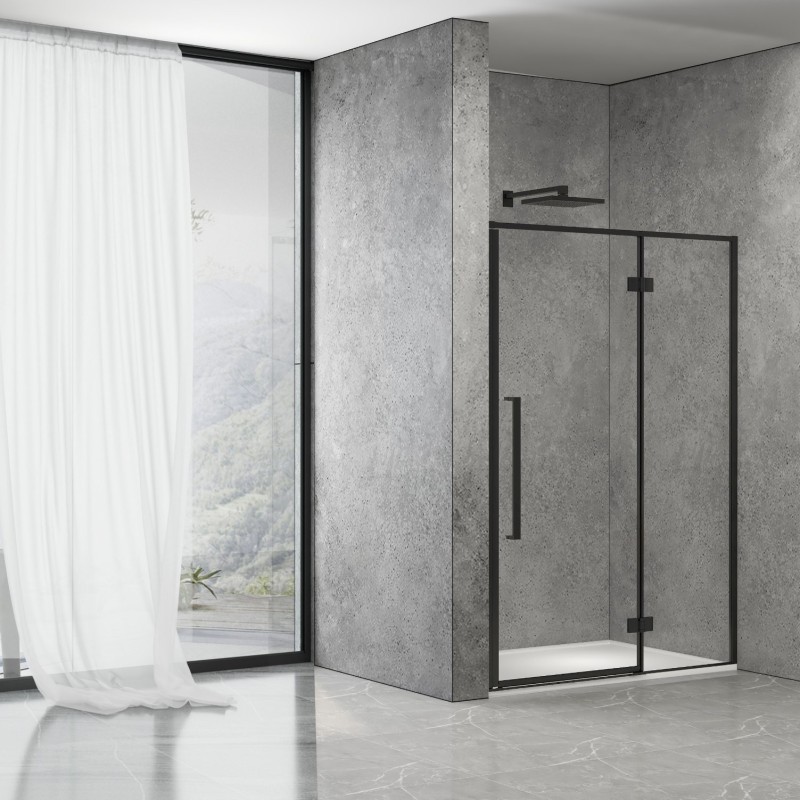 Drzwi prysznicowe Kabi LARGO 100x195 czarne P